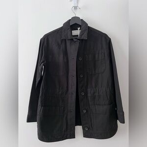 Everlane Women Cotton Chore Coat Jacket Black size XXS NWT